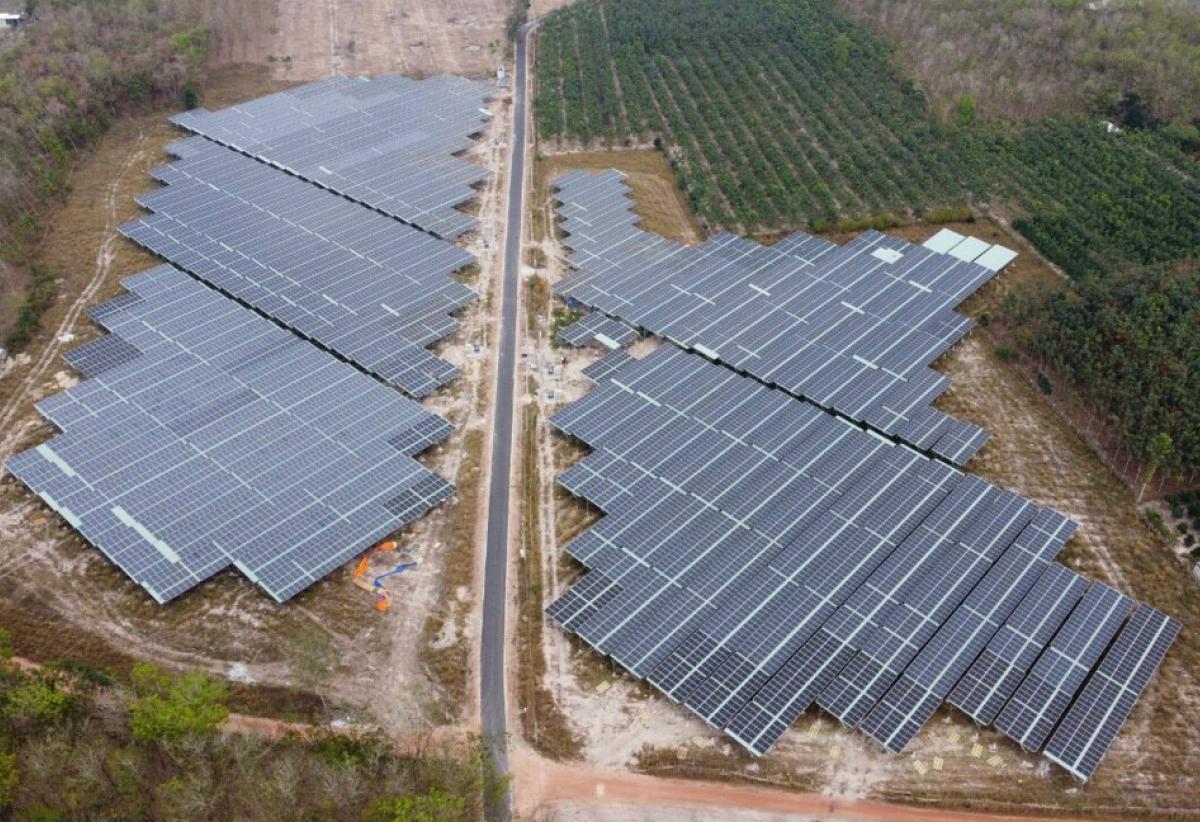 Giau Tieng Solar Farm - Giầu Tiếng District, Bình Dương Province